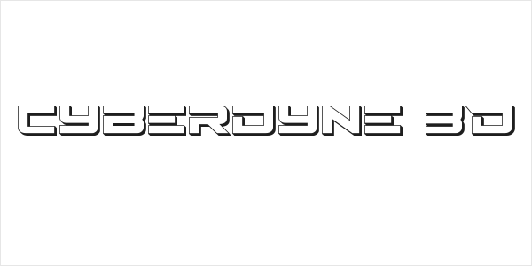 Cyberdyne 3D Logo