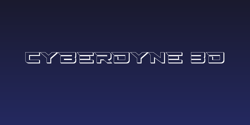 Cyberdyne 3D Social Header