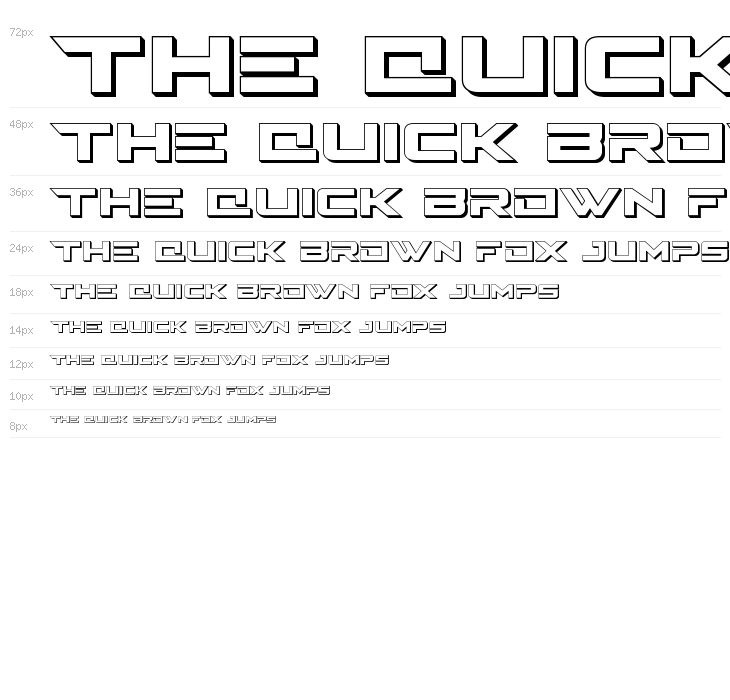 Cyberdyne 3D Waterfall