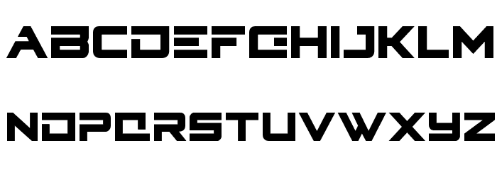 Cyberdyne Condensed Font LOWERCASE