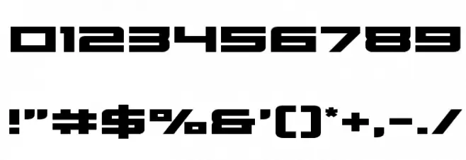 Cyberdyne Expanded Schriftart Anderer Schreiben