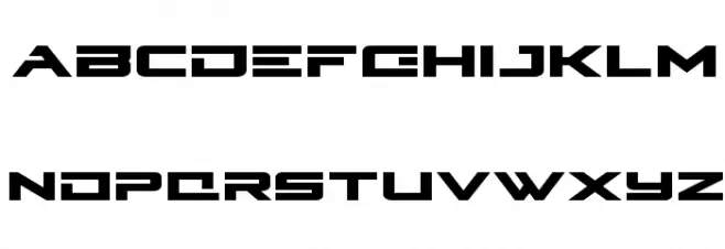 Cyberdyne Expanded Fuentes MINÚSCULAS