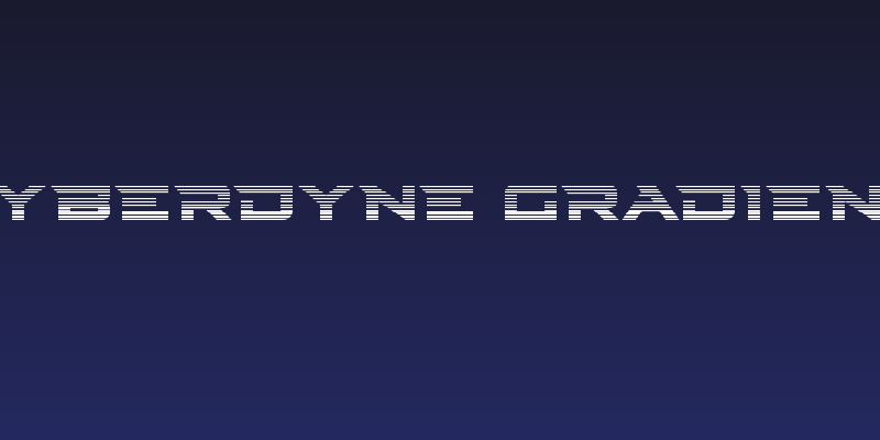 Cyberdyne Gradient Social Header
