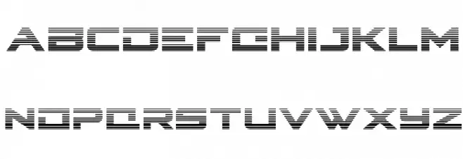 Cyberdyne Gradient Fuentes MINÚSCULAS