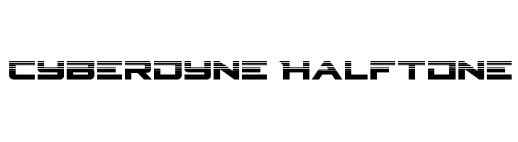 Cyberdyne Halftone フォント