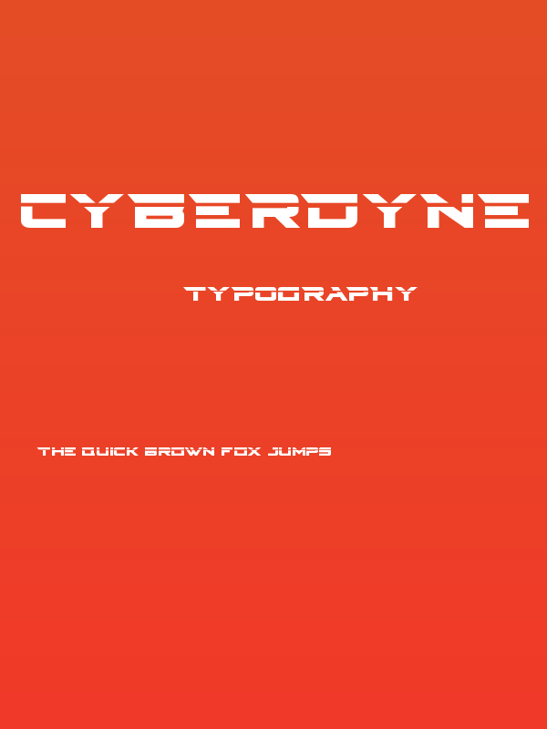 Cyberdyne Laser Poster