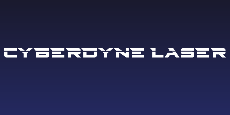 Cyberdyne Laser Social Header
