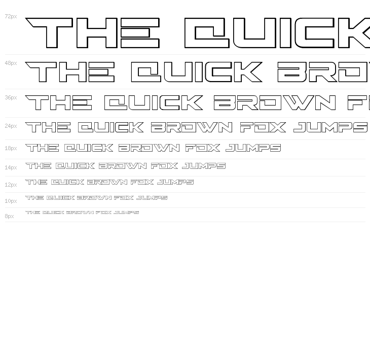 Cyberdyne Outline Waterfall