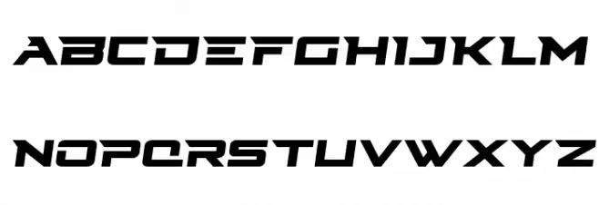 Cyberdyne Semi-Italic Fonte MAIÚSCULAS