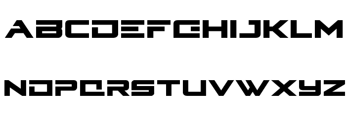 Cyberdyne Font LOWERCASE