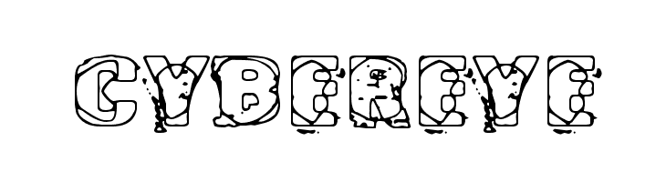 Cybereye  Free Fonts Download
