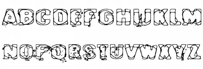 Cybereye Schriftart Groß