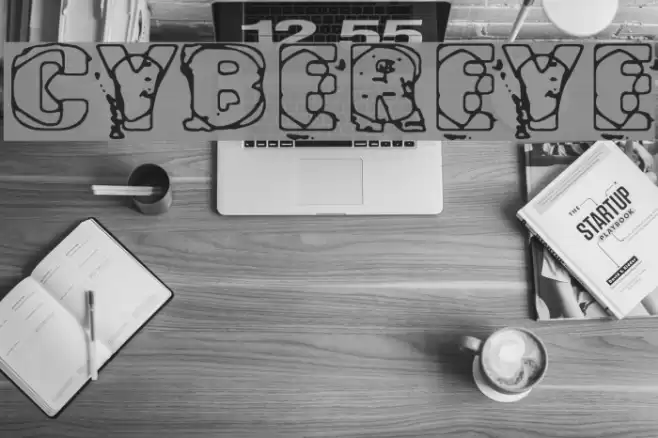 Cybereye Font examples