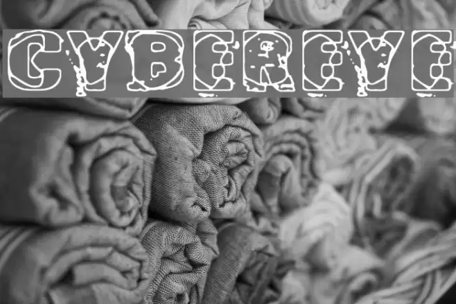 Cybereye Font examples