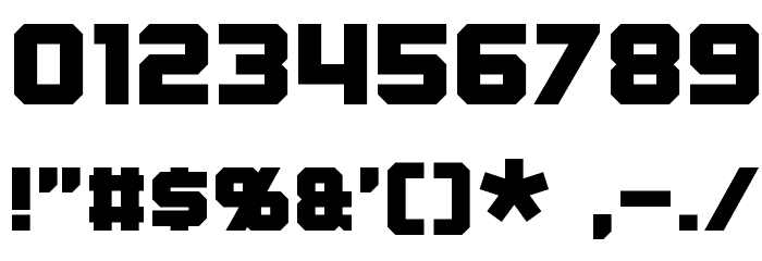 Cyberfall Font OTHER CHARS
