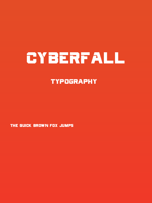 Cyberfall Poster