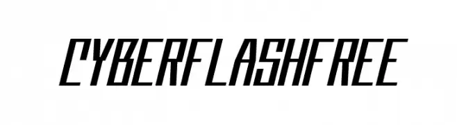 CyberflashFREE  नि: शुल्क फ़ॉन्ट्स डाउनलोड