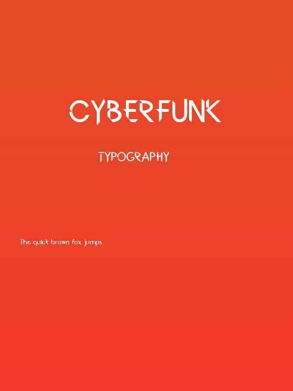 Cyberfunk Poster