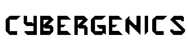 Cybergenics  baixar fontes gratis