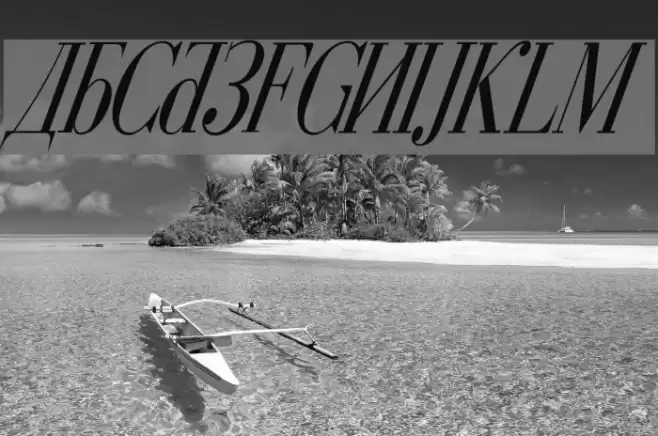 Cyberia Condensed Italic Fuentes examples