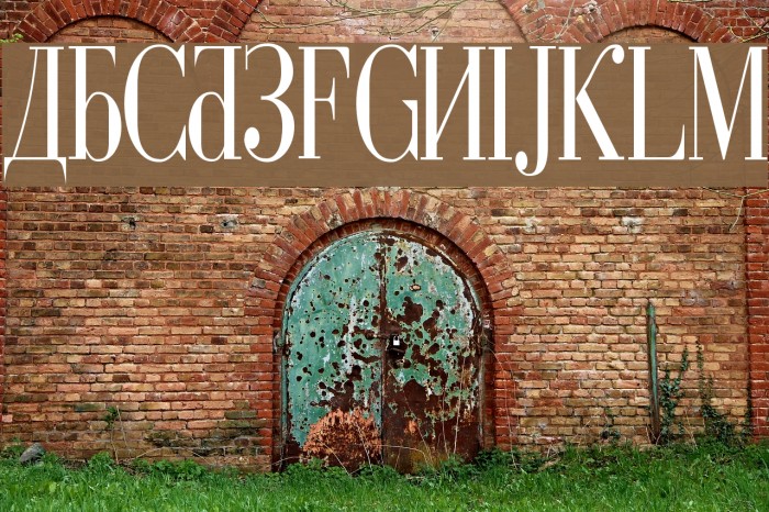 Cyberia Condensed Fuentes examples