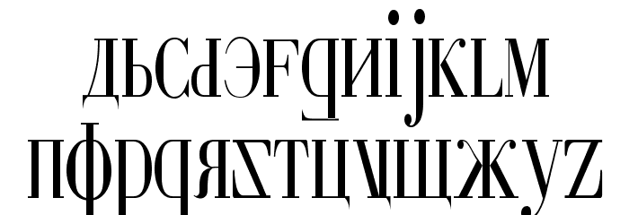 Cyberia Condensed Fuentes MINÚSCULAS
