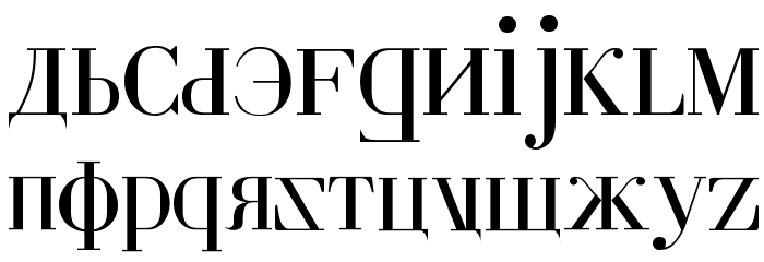 Cyberia Fuentes MINÚSCULAS