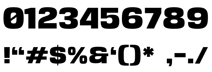 CyberionDemo Font OTHER CHARS