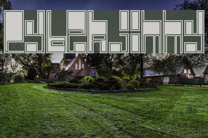 Cyberjimmy Font examples