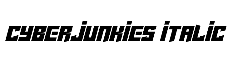 Cyberjunkies Italic  Fuentes Gratis Descargar
