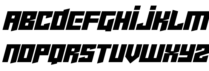 Cyberjunkies Italic Font LOWERCASE