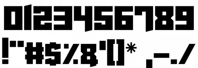Cyberjunkies Font OTHER CHARS