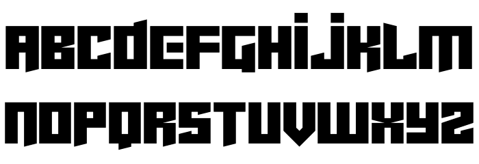 Cyberjunkies Font LOWERCASE