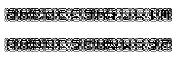Cybernaut Delta Regular Font LOWERCASE