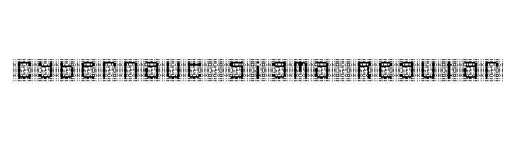 Cybernaut Sigma Regular  Free Fonts Download