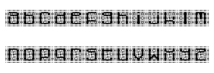 Cybernaut Sigma Regular Font LOWERCASE