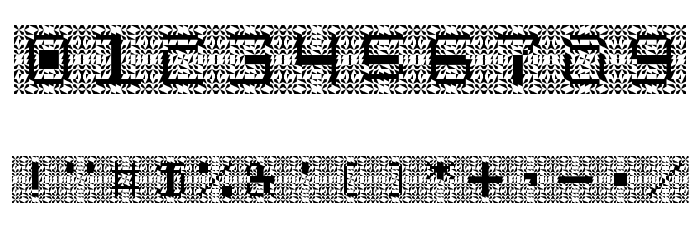 Cybernaut Theta Regular Font OTHER CHARS