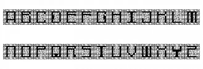 Cybernaut Theta Regular 字体 大写