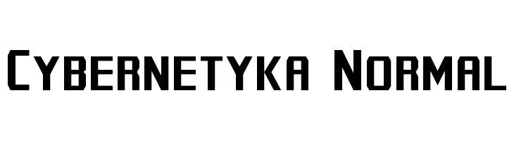 Cybernetyka Normal  नि: शुल्क फ़ॉन्ट्स डाउनलोड