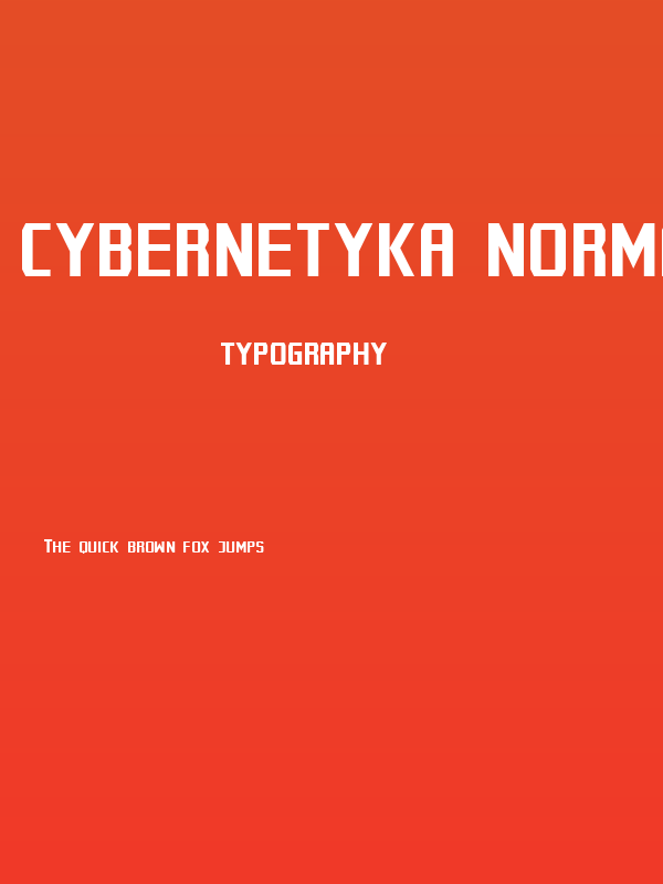 Cybernetyka Normal Poster