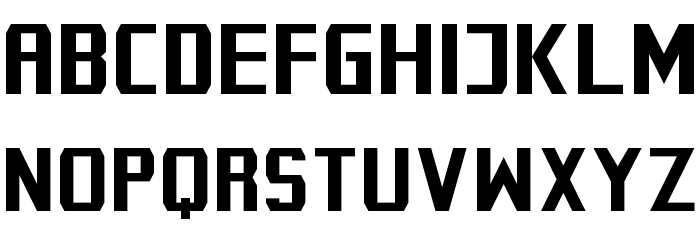 Cybernetyka Font LOWERCASE