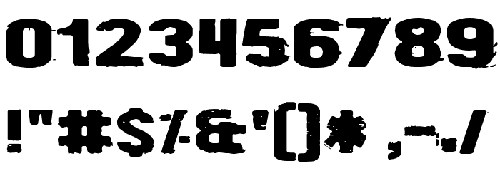 Cyberpnuk2 Font OTHER CHARS
