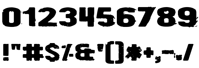 Cyberpnuk2 Font OTHER CHARS