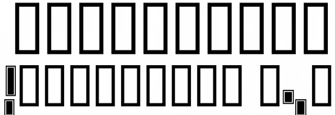 Cyberpop Font OTHER CHARS