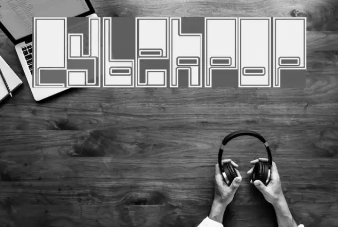 Cyberpop Font examples