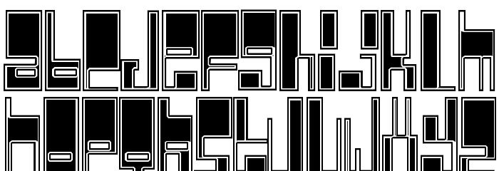 Cyberpop Font LOWERCASE