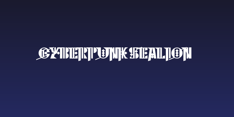 Cyberpunk Sealion Social Header