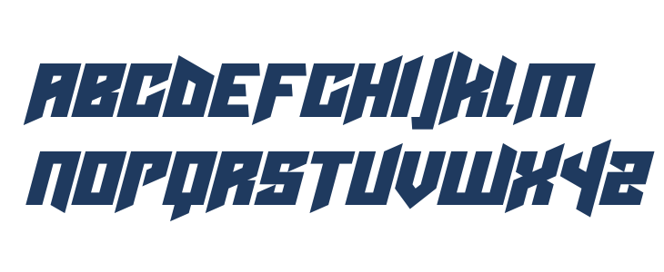 Cyberpunks Italic Lowercase