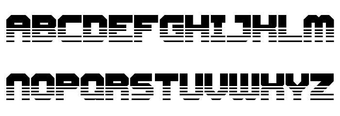 Cyberspace Raceway Front Font LOWERCASE