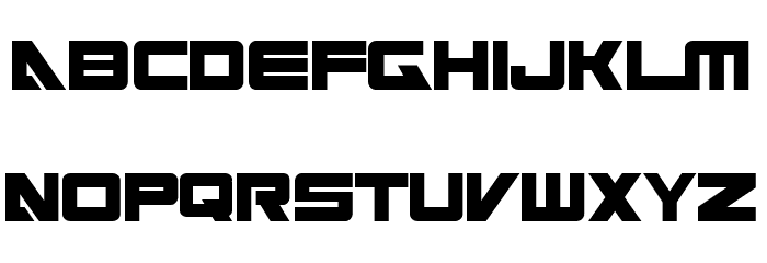 Cyberspace Font LOWERCASE